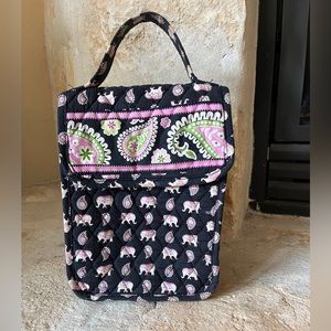 Vera Bradley “Pink Elephants” Lunch Bag (Retired)